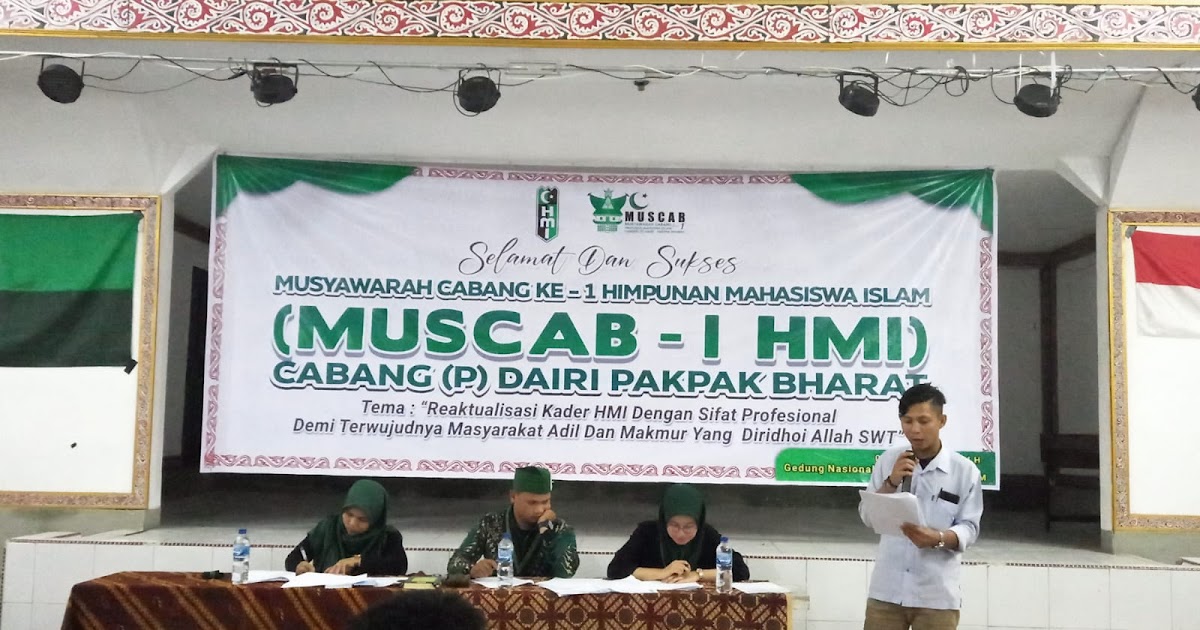 HMI pemkot singkil Gelar Musyawarah Cabang
